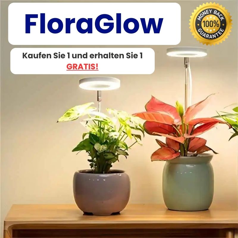 FloraGlow - Die persönliche kleine Sonne für Ihre Pflanzen